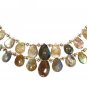 ST596 Labradorite Necklace and Earrings Set in Sterling Silver