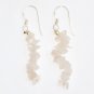 ST312 Rose Quartz Necklace, Earrings and Bracelet Set in Sterling Silver