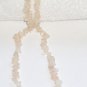 ST312 Rose Quartz Necklace, Earrings and Bracelet Set in Sterling Silver