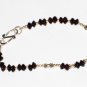 ST570 Garnet Bracelet in Sterling Silver