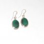 ER005 Malachite Earrings in Sterling Silver