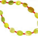 ST428 Citrine Necklace in Sterling Silver