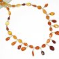 ST444 Citrine Necklace in Sterling Silver