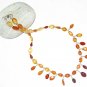 ST444 Citrine Necklace in Sterling Silver