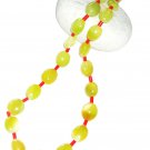 ST471 Citrine and Coral Necklace and Earrings Set  in Sterling Silver