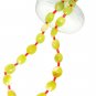 ST471 Citrine and Coral Necklace and Earrings Set  in Sterling Silver