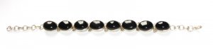 ST157 Onyx Bracelet in Sterling Silver