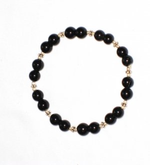ST165 Onyx Bracelet in Sterling Silver