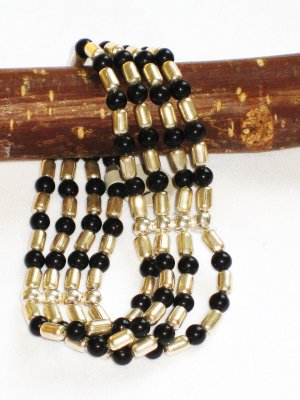 ST261 Onyx Bracelet in Sterling Silver