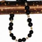 ST568 Onyx Bracelet in Sterling Silver