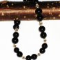 ST568 Onyx Bracelet in Sterling Silver