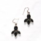 ER045 Onyx Earrings in Sterling Silver