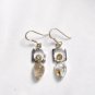 ER048 Amber Earrings in Sterling Silver