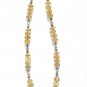 ST034 Amber Necklace in Sterling Silver