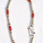 ST016 Coral Bracelet in Sterling Silver