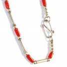 ST016 Coral Bracelet in Sterling Silver