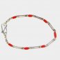 ST502 Coral Bracelet in Sterling Silver