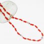 ST437 Coral Necklace in Sterling Silver