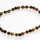 ST161 Tiger's Eye Bracelet in Sterling Silver