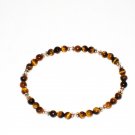 ST175 Tiger's Eye Bracelet in Sterling Silver