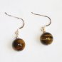 ST304 Tiger's Eye Necklace, Bracelet and Earrings Set in Sterling Silver