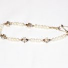 ST170  Pearl Bracelet in Sterling Silver