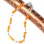 ST507 Carnelian Bracelet in Sterling Silver