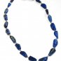 ST364 Lapis Lazuli Necklace in Sterling Silver