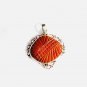 PN141 Carved Carnelian Pendant