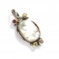 ST220 Mother of Pearl Pendant in Sterling Silver