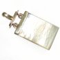 ST626 Mother of Pearl Reversible Pendant in Sterling Silver