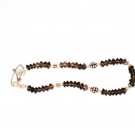 ST173    Smoky Quartz Bracelet set in Sterling Silver