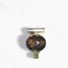 PN197 Smoky Quartz Pendant in Sterling Silver