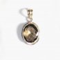 PN205 Smoky Quartz Pendant in Sterling Silver
