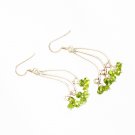 ST597 Peridot Earrings in Sterling Silver