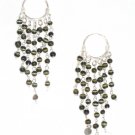 ST384 Agate Earrings in Sterling Silver