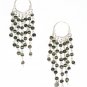 ST384 Agate Earrings in Sterling Silver