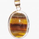 PN099 Agate Pendant in Sterling Silver