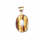 PN104 Agate Pendant in Sterling Silver