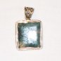 PN117 Agate Pendant in Sterling Silver