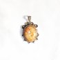 PN143 Agate Pendant in Sterling Silver