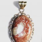 PN169 Agate Pendant in Sterling Silver