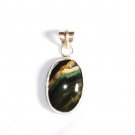 PN212 Agate Pendant in Sterling Silver
