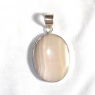 PN229 Agate Pendant in Sterling Silver