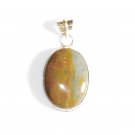 PN238 Agate Pendant in Sterling Silver