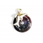 PN239 Agate Pendant in Sterling Silver