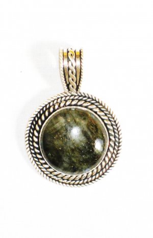 PN317 Agate Pendant in Sterling Silver