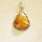 PN406 Agate Pendant in Sterling Silver