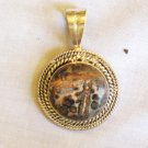 PN416 Agate Pendant in Sterling Silver