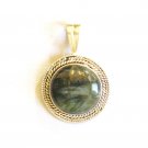 PN417 Agate Pendant in Sterling Silver